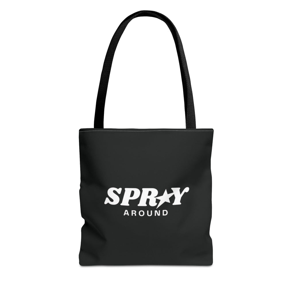 Spray Around Logo Tote Bag